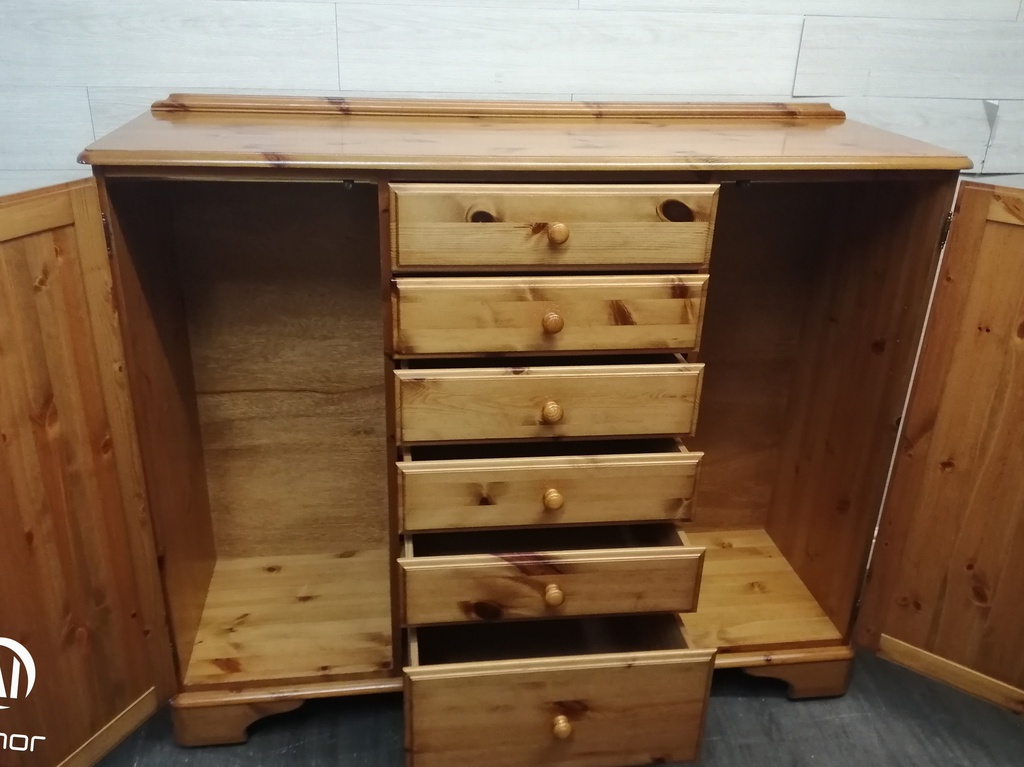 DUCAL Pine Combi Wardrobe