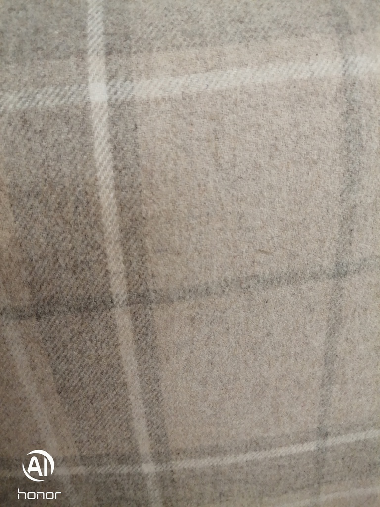 Lovely Laura Ashley Three Seater Check Sofa