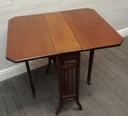 Lovely Old Mahogany Drop Leaf Side Table