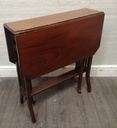 Lovely Old Mahogany Drop Leaf Side Table