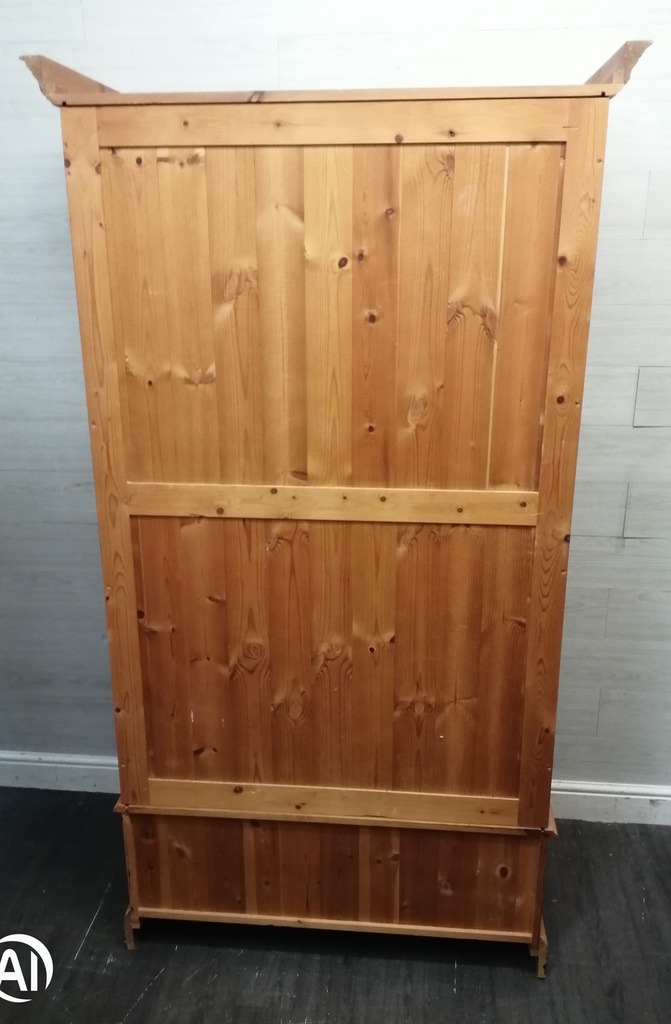 SOLID PINE WARDROBE WITH DRAWER