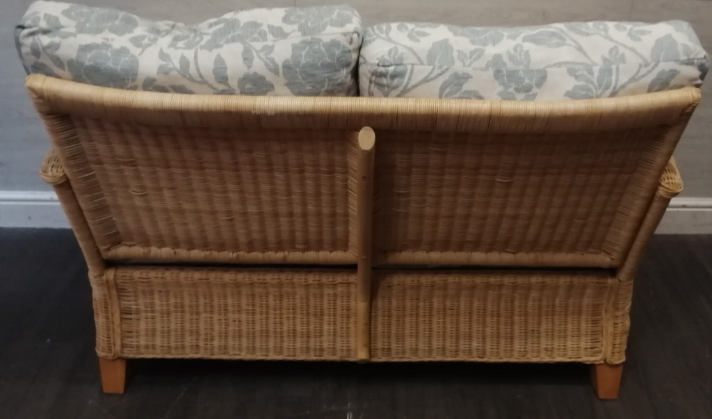 Lovely cane four peice suite