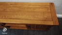 QUALITY OAK TV BENCH/STAND