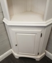 DUCAL PAINTED WHITE CORNER UNIT