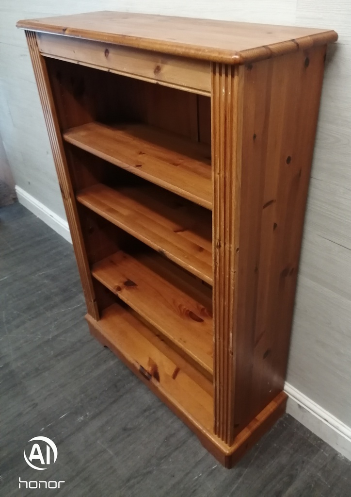 NEAT SOLID PINE BOOKCASE