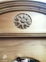 Quality triple size solid pine wardrobe with mirror &amp; drawers