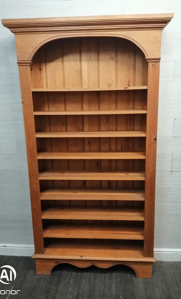 Soid Pine Bookcase / CD Storage unit