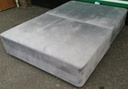 MODERN GREY 4FT6" VI-SPRING SPRUNG TOP DIVAN BASE