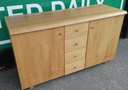 Quality Cherry Wood Sideboard With Drawers From Heals