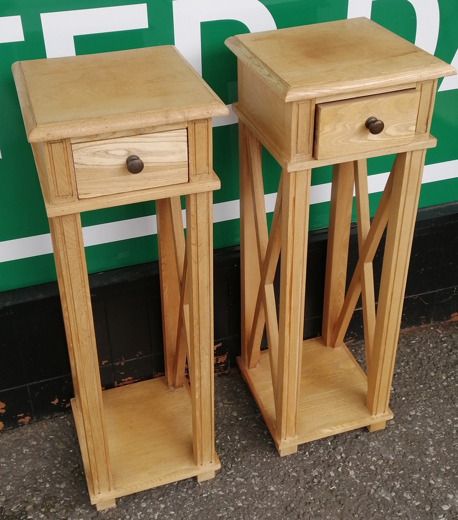 VERY STYLISH TALL SIDE TABLE