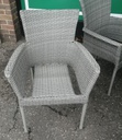 garden table and 6 chairs