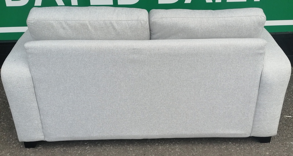 LOVELY DFS GREY 2 SEATER SOFA