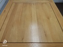 QUALITY LARGE OAK EXTENDING DINING TABLE