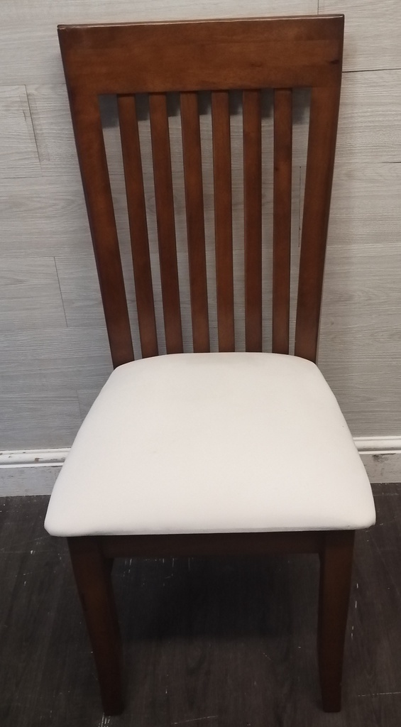 4 x Dark Wood Dining Chairs