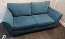 BARGAIN TEAL BLUE SOFA