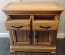 QUALITY NEAT OAK SIDEBOARD