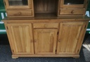 LOVELY PART GLAZED OAK DRESSER