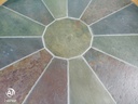 LARGE VERY STYLISH ROUND DANISH COFFEE TABLE