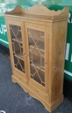 Glazed fronted display unit / bookcase