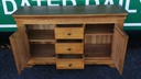 Quality triple oak sideboard