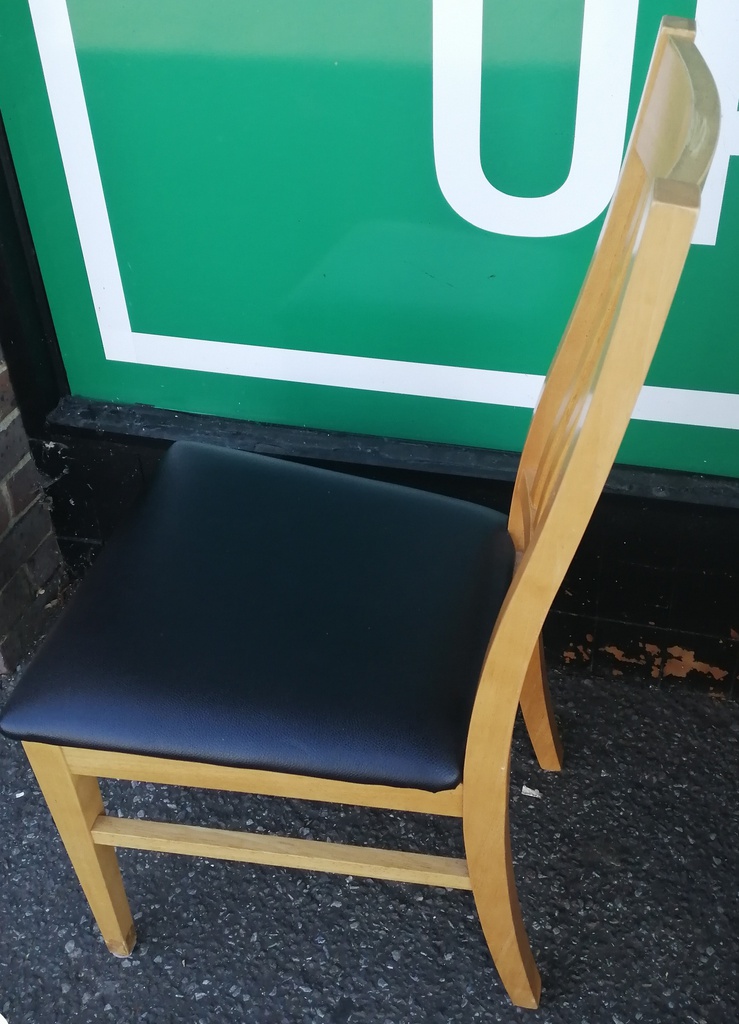 SET OF 6 MODERN DINING CHAIRS