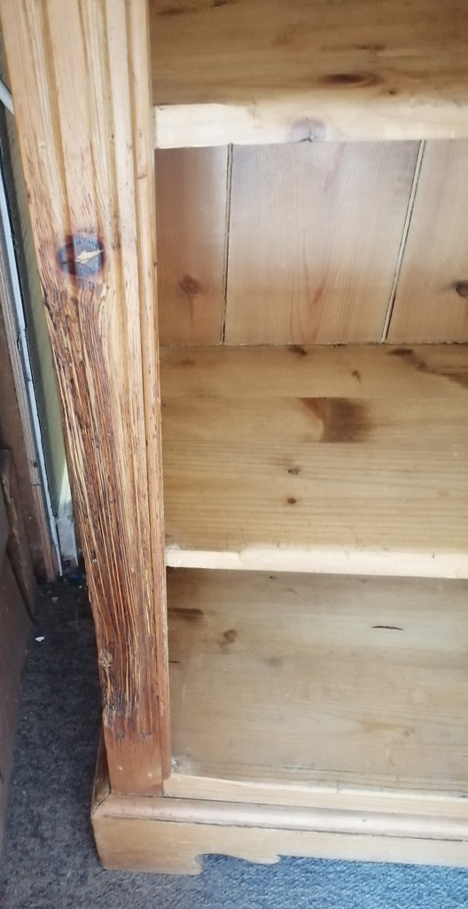 SOLID PINE BOOKCASE