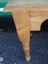 SOLID PINE FOUR DRAWER DESK / DRESSING TABLE