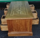Quality Coffee Table With bank of Drawers