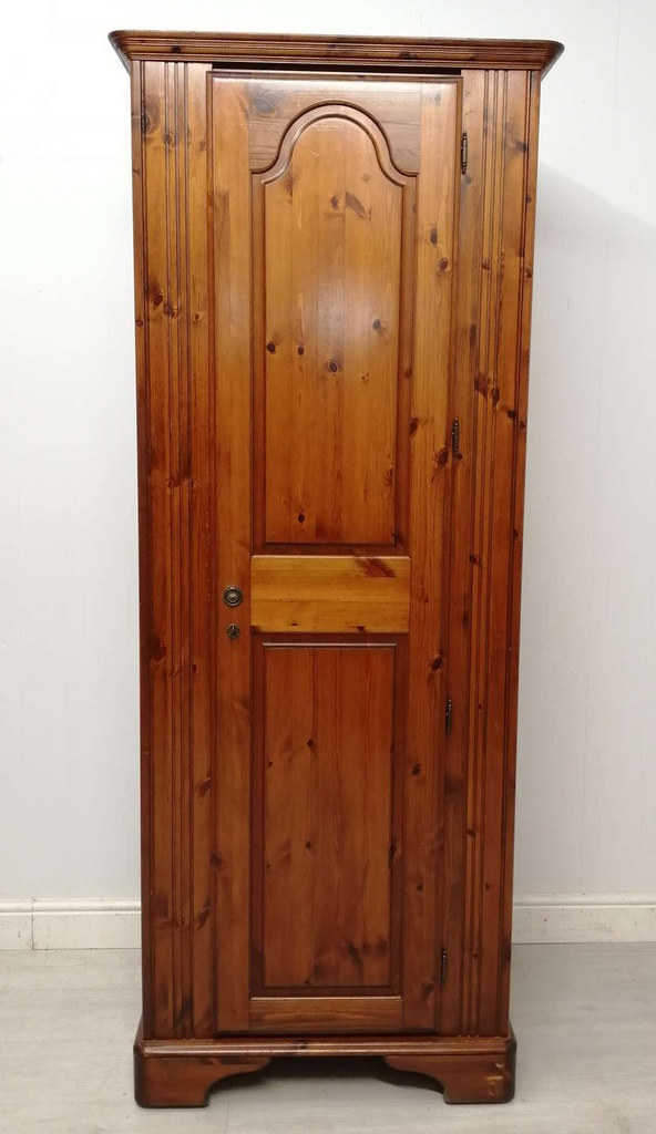 DUCAL Pine Single Door Wardrobe