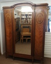 Stunning french antique wardrobe / linen cuboard