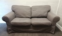 IKEA ‘EKTORP’ GREY TWO SEATER SOFA