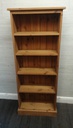NEAT SOLID PINE BOOKCASE