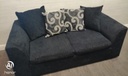 Two seater pillow back sofa