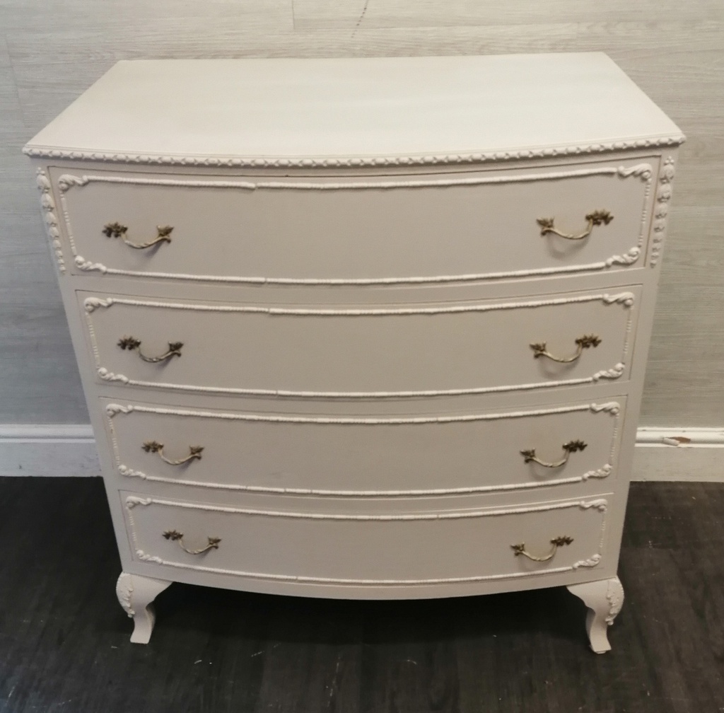Marie Antoinette Style Four Drawer Chest