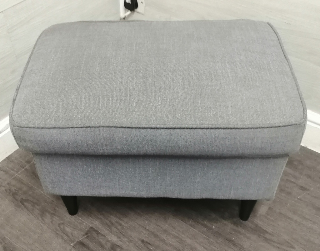 IKEA STANDMON GREY FOOTSTOOL