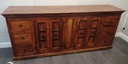 QUALITY LARGE SOLID WOOD SHEESHAM SIDEBOARD