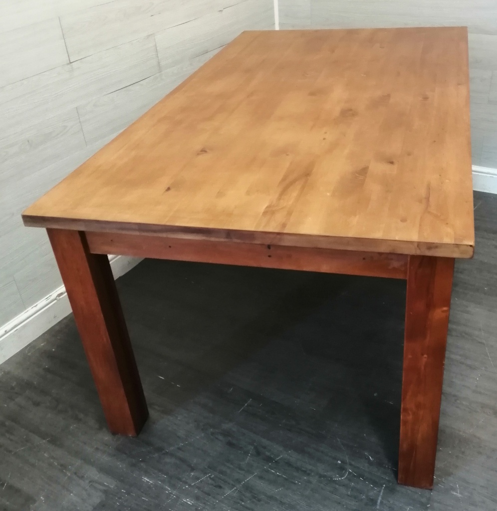 6FT SOILD PINE DINING TABLE