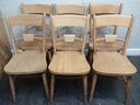 QUALITY SET OF SIX BAR BACK DINING CHAIRS