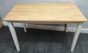 RUBBER WOOD DINING TABLE