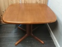 RETRO TEAK SQUARE EXTENDING TABLE