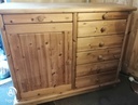 QUALITY DANISH PINE SIDEBOARD UNIT