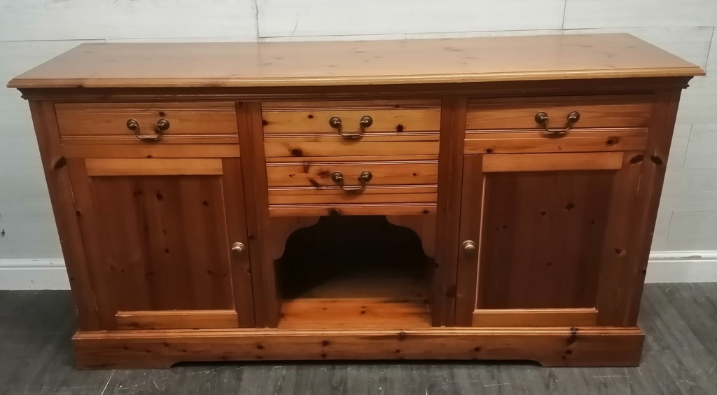 Large Solid Pine Sideboard