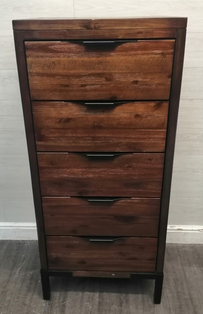 TALL CHEST OF DRAWERS FROM OAK FURNITURE LAND DETROIT RANGE