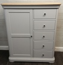 Quality Shaker  Style Grey Combi Wardrobe