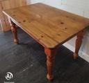 SOLID PINE 4FT 4" DINING TABLE
