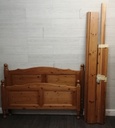 Quality solid pine 4ft6" bed frame