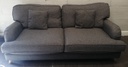 Lovley grey two seater sofa