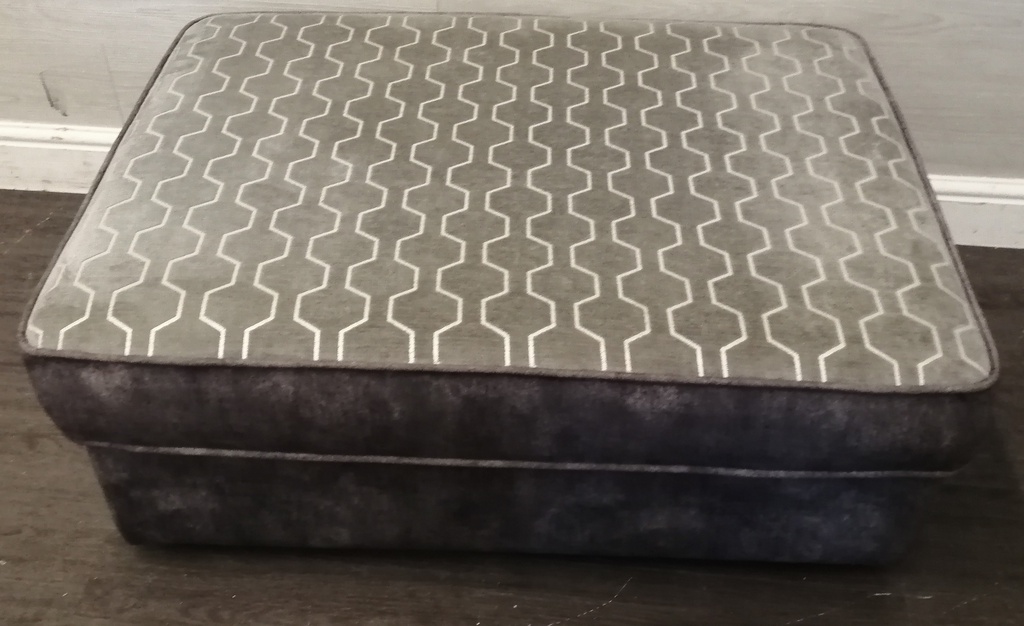 lovely grey coffee table footstool