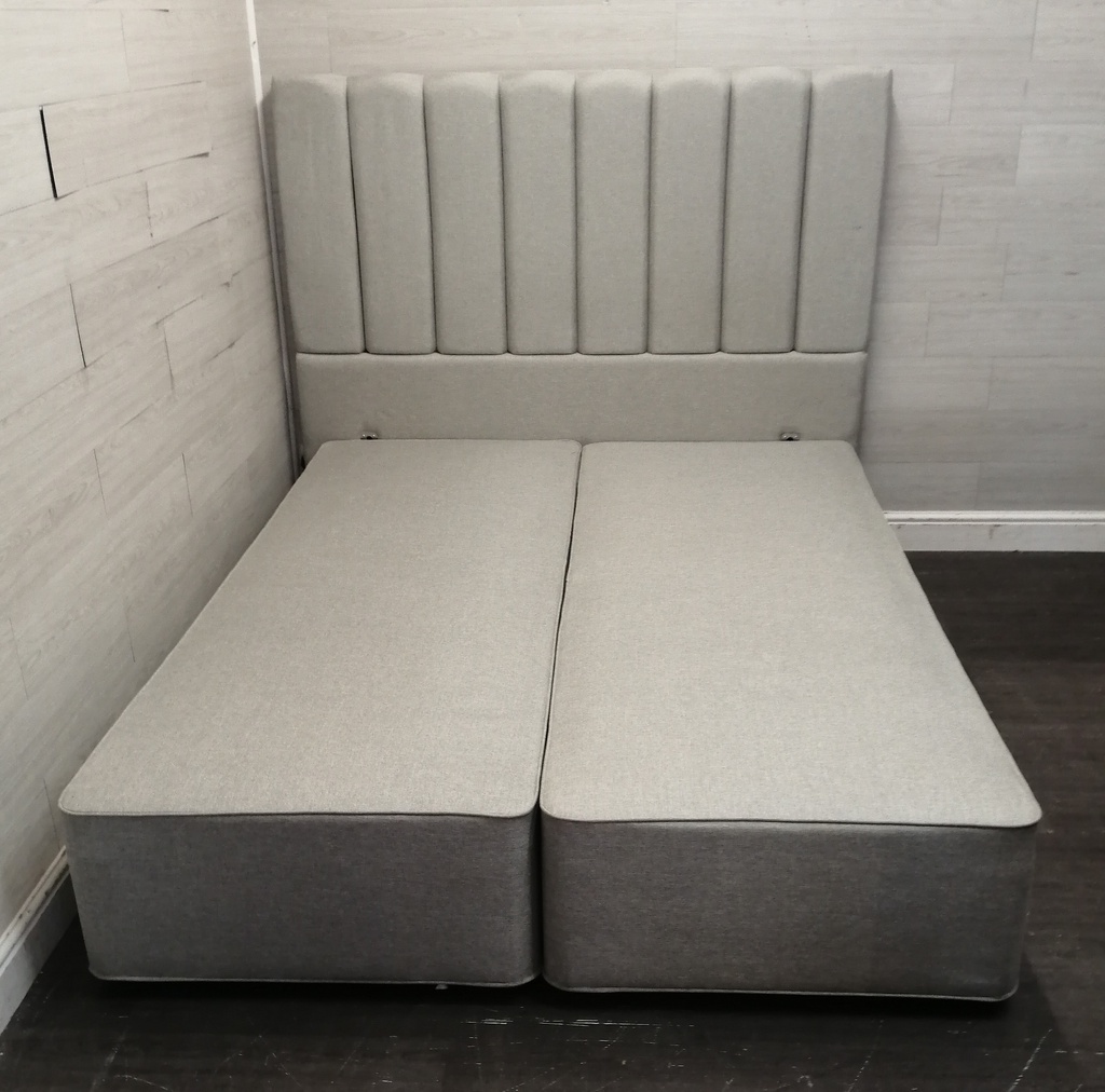 BARGAIN 5FT SOMNUS DIVAN AND HEADBOARD SET