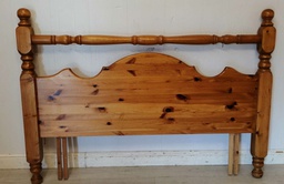 [HF11740] 5ft chunky Pine Headboard